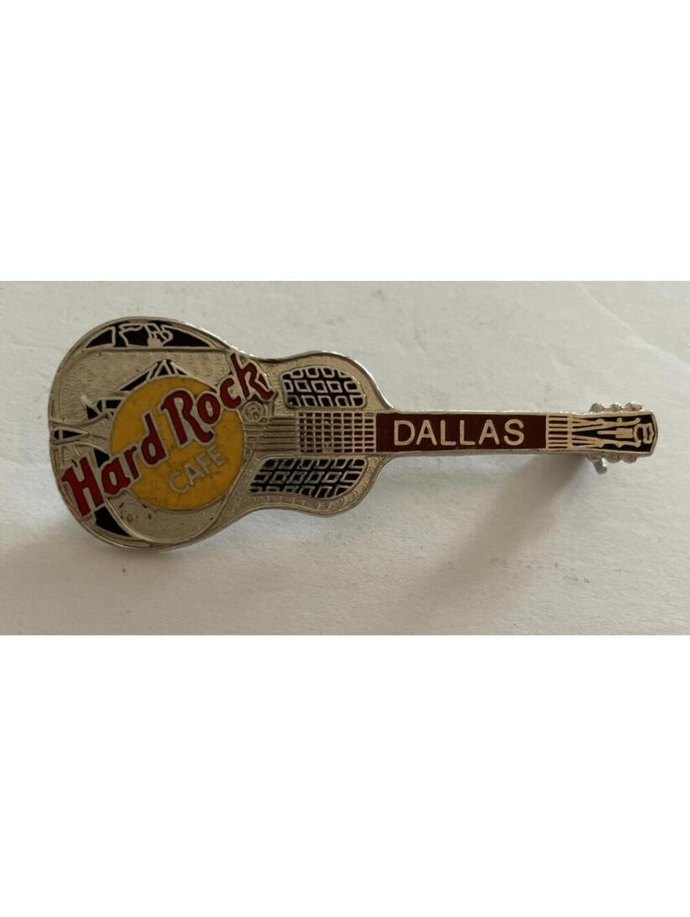 Hard Rock Cafe Guitar Pin Dallas Pin